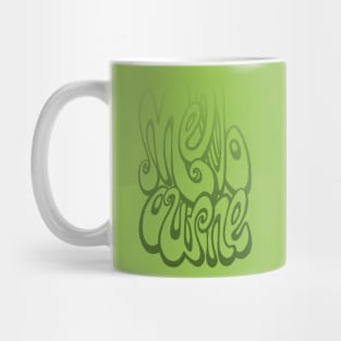 Melbourne Lettering - Green Mug